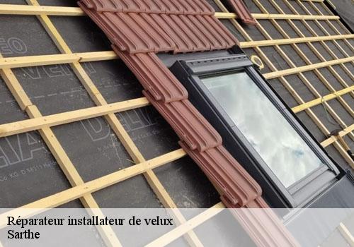 Réparateur installateur de velux Sarthe 