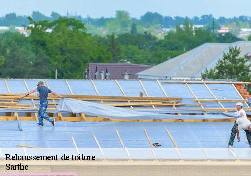 Rehaussement de toiture Sarthe