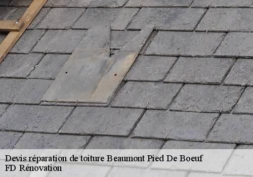 Devis réparation de toiture