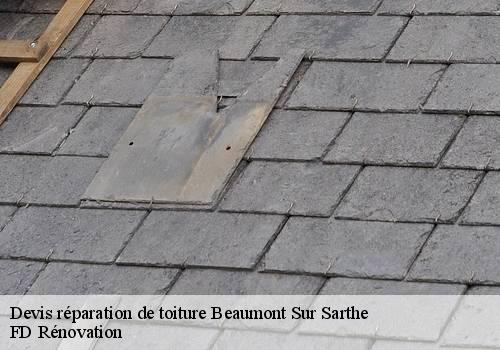 Devis réparation de toiture