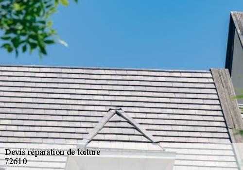 Devis réparation de toiture