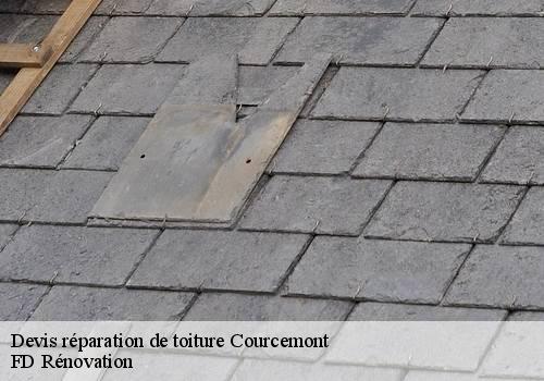 Devis réparation de toiture