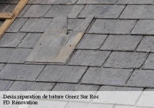 Devis réparation de toiture