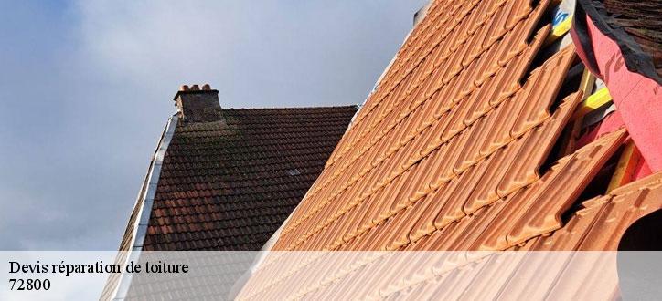 Devis réparation de toiture