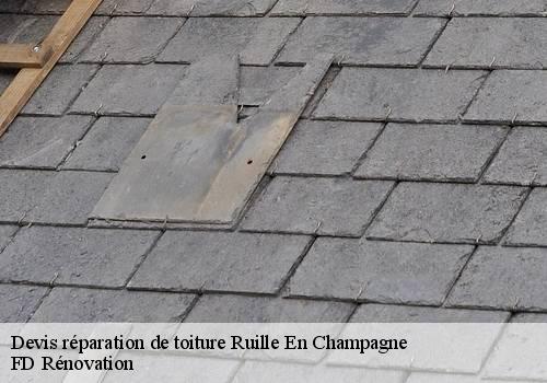 Devis réparation de toiture