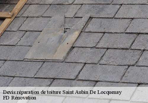 Devis réparation de toiture