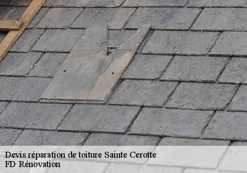 Devis réparation de toiture