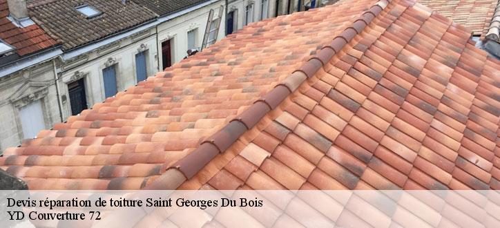 Devis réparation de toiture