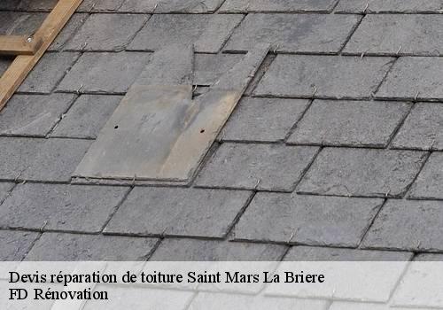 Devis réparation de toiture