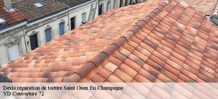 Devis réparation de toiture