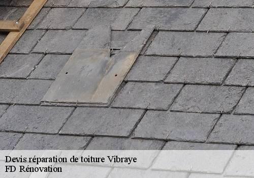 Devis réparation de toiture