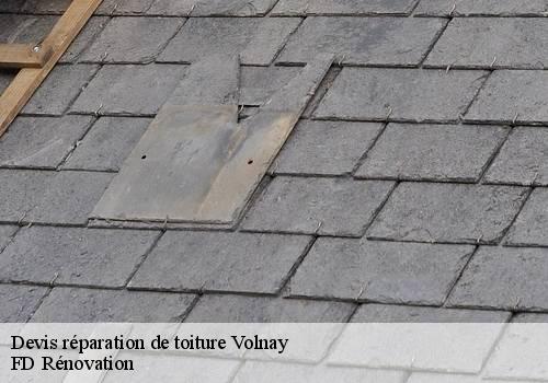 Devis réparation de toiture