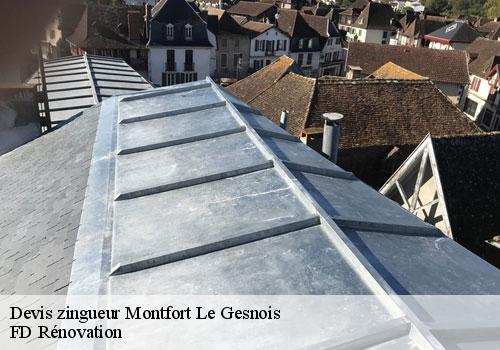 Devis zingueur