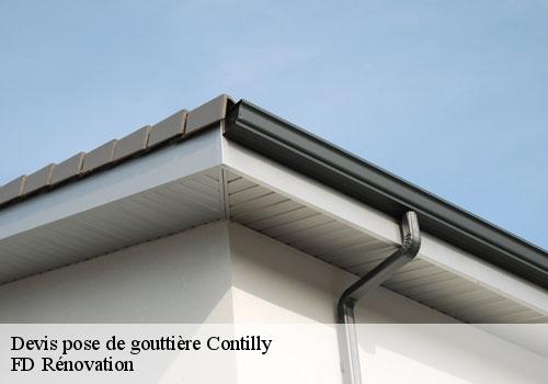 Devis pose de gouttière