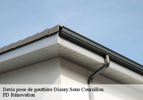 Devis pose de gouttière