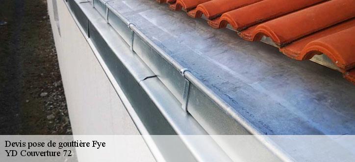Devis pose de gouttière