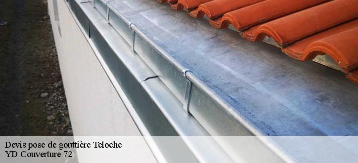 Devis pose de gouttière