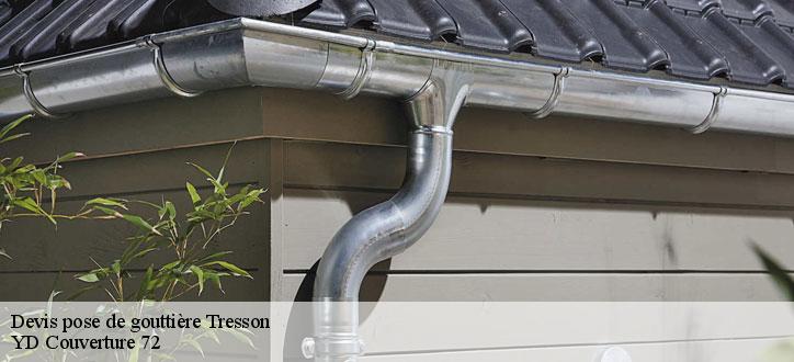 Devis pose de gouttière