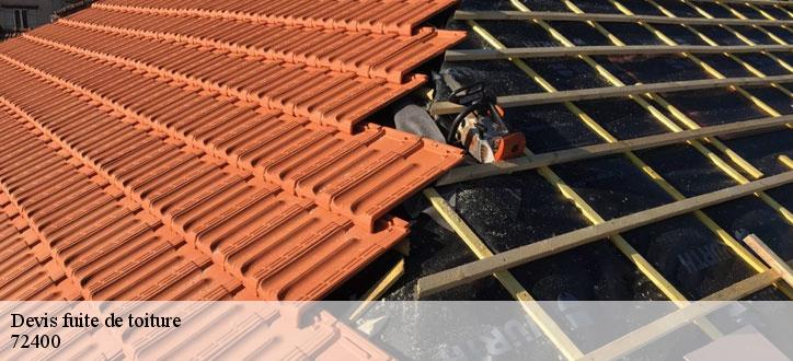 Devis fuite de toiture