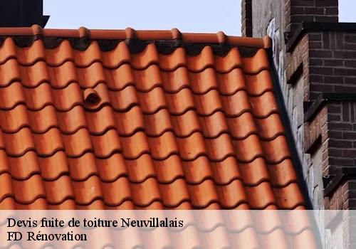 Devis fuite de toiture