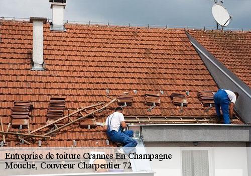 Entreprise de toiture  crannes-en-champagne-72540 Mouche, Couvreur Charpentier 72