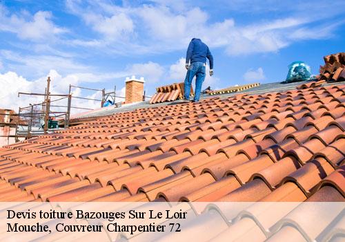 Devis toiture  bazouges-sur-le-loir-72200 Mouche, Couvreur Charpentier 72