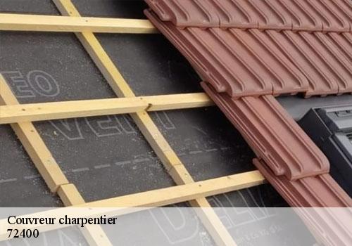 Couvreur charpentier 72400