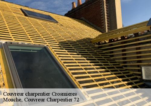 Couvreur charpentier  crosmieres-72200 Mouche, Couvreur Charpentier 72