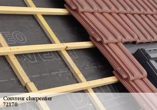 Couvreur charpentier 72170