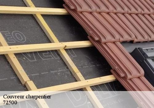 Couvreur charpentier 72500
