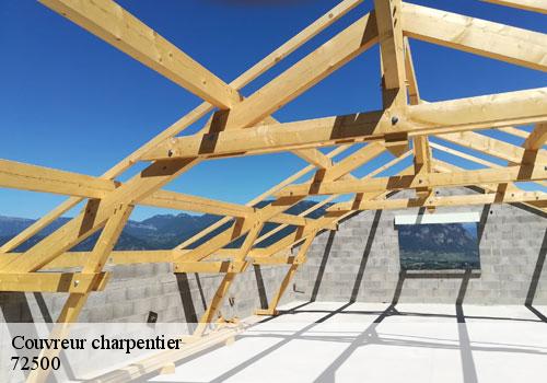 Couvreur charpentier Sarthe 