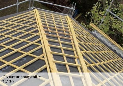 Couvreur charpentier Sarthe 