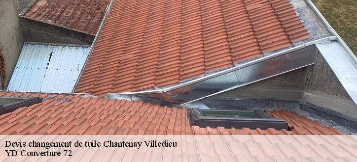 Devis changement de tuile