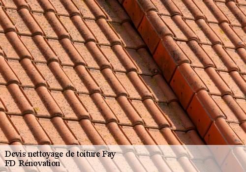 Devis nettoyage de toiture