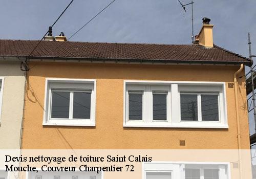 Devis nettoyage de toiture  saint-calais-72120 Mouche, Couvreur Charpentier 72