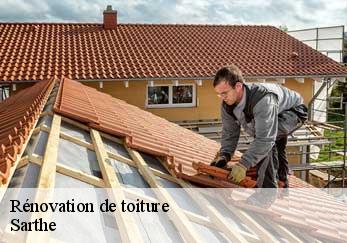 Rénovation de toiture Sarthe 