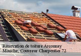 Rénovation de toiture  arconnay-72610 Mouche, Couvreur Charpentier 72