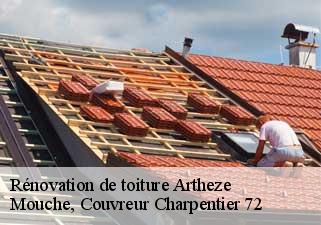 Rénovation de toiture  artheze-72270 Mouche, Couvreur Charpentier 72