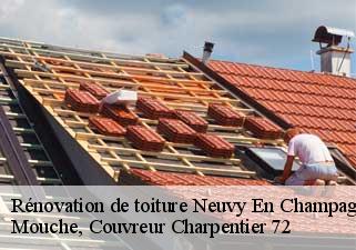 Rénovation de toiture  neuvy-en-champagne-72240 Mouche, Couvreur Charpentier 72