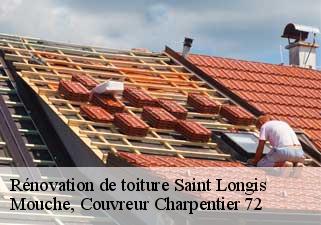 Rénovation de toiture  saint-longis-72600 Mouche, Couvreur Charpentier 72